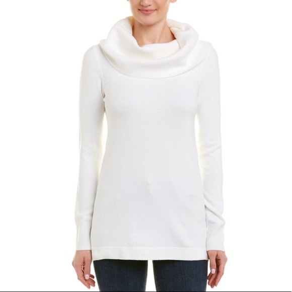 French Connection Sweaters - NWT French Connection winter white cowl neck tunic